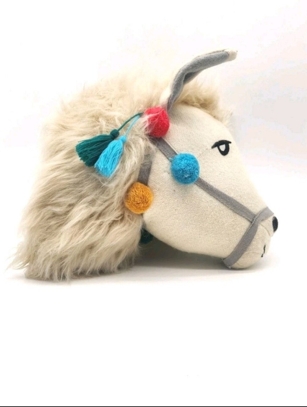 Llama Alpaca Animal Head Wall 3D Art Decor Kids Target Pillowfort Mount Nursery